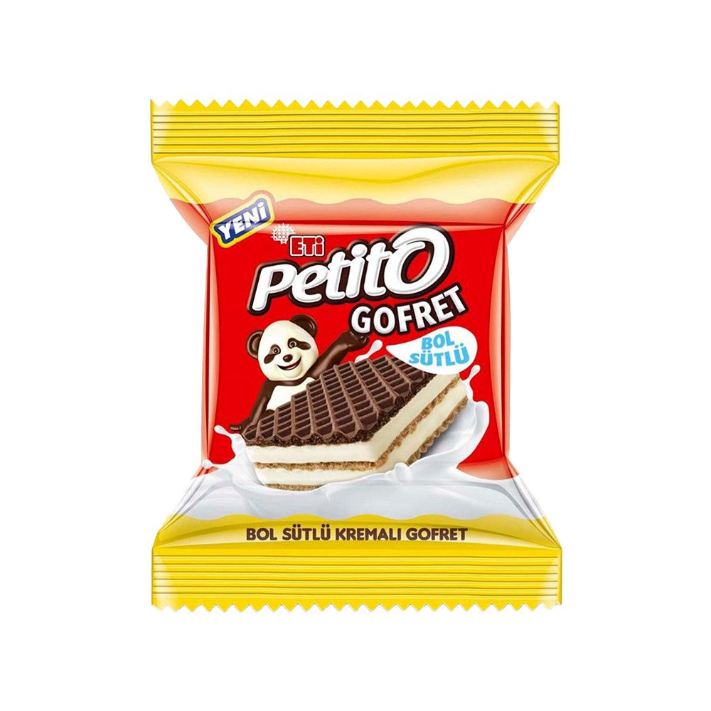 Eti Petito Bol Sütlü Kremalı Gofret 26 Gr