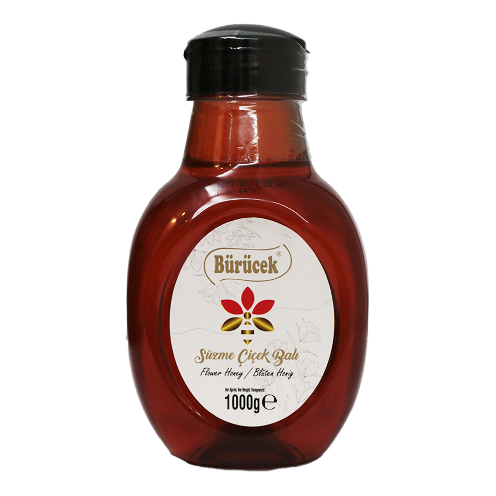 Bürücek Süzme Çiçek Balı 1000 Gr