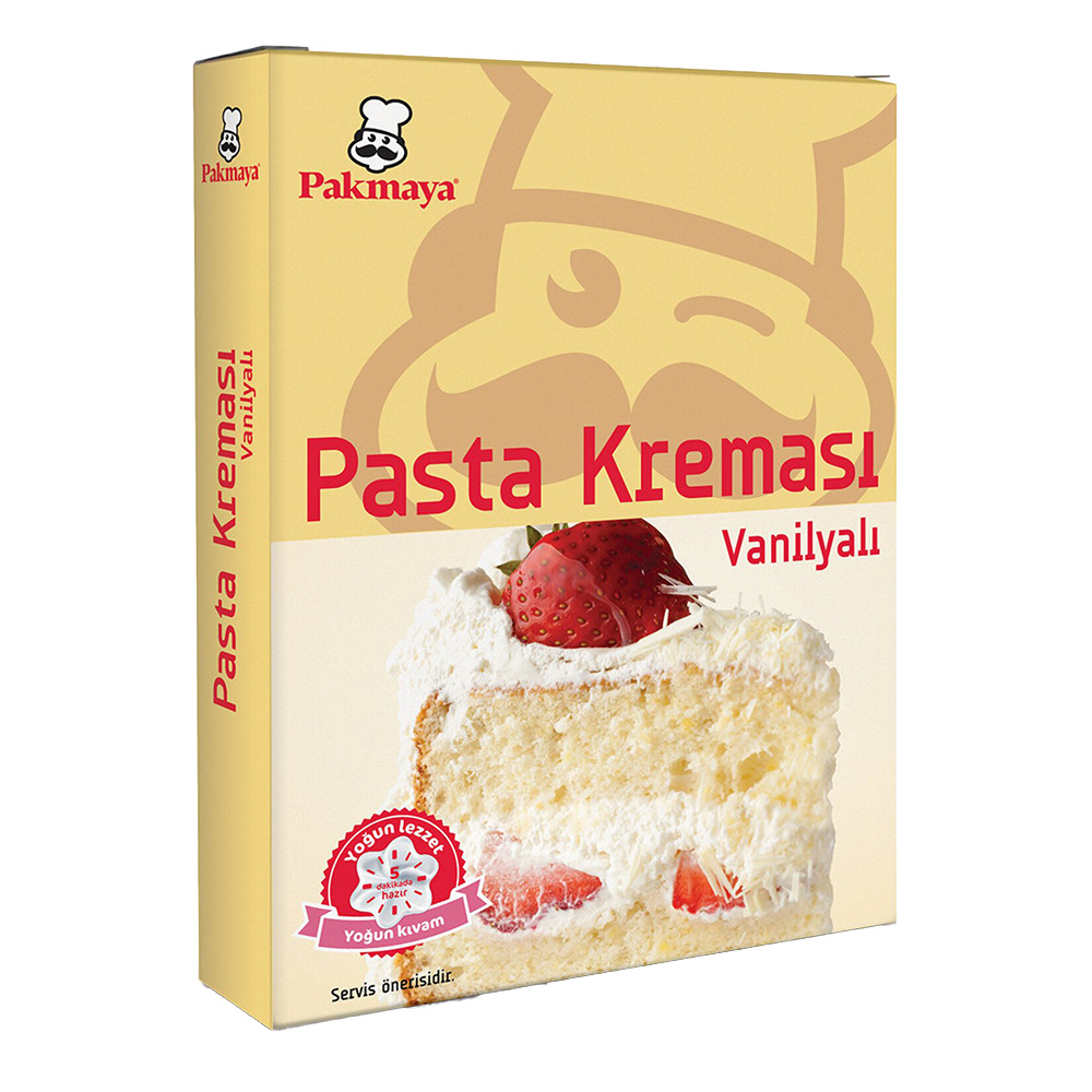 Pakmaya Pasta Kreması Vanilyalı 140Gr