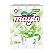 Süper Maylo Aloe Vera Tuvalet Kağıdı 40 Lı