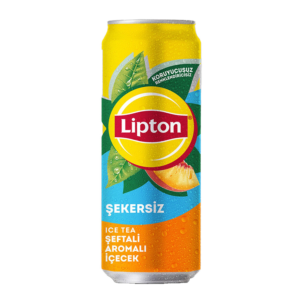 Lipton Şekersiz Ice Tea Seftali 330 Ml.