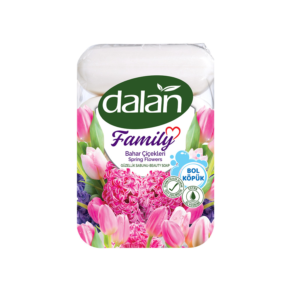Dalan Family Güzellik Sabunu 4X75Gr Bahar Çiçekleri