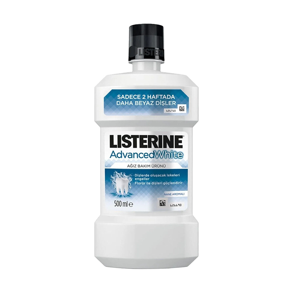 Listerine AĞız Gargara Advanced Whıte 500 Ml**
