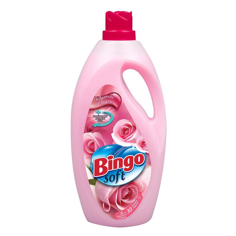 Bıngo Soft Yumuşatıcı 3LT Gülpembe