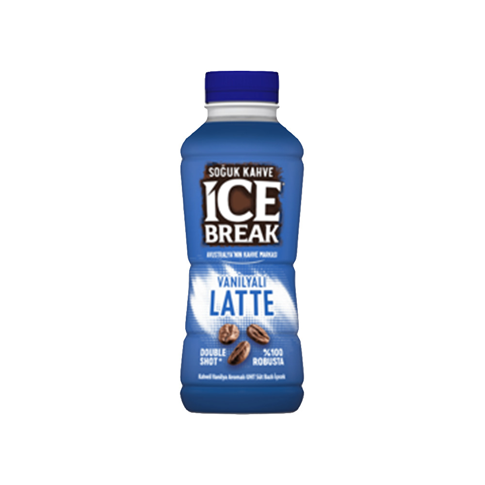 Ice Break Soğuk Kahve 375ml Latte Vanilyalı Plastik Şişe