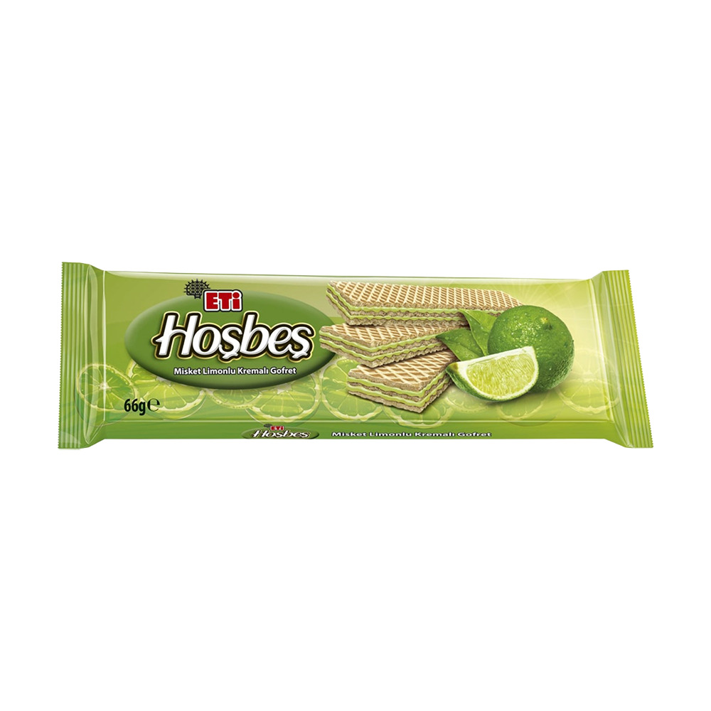 Eti Hoşbeş Misket Limonlu Gofret 66 Gr 