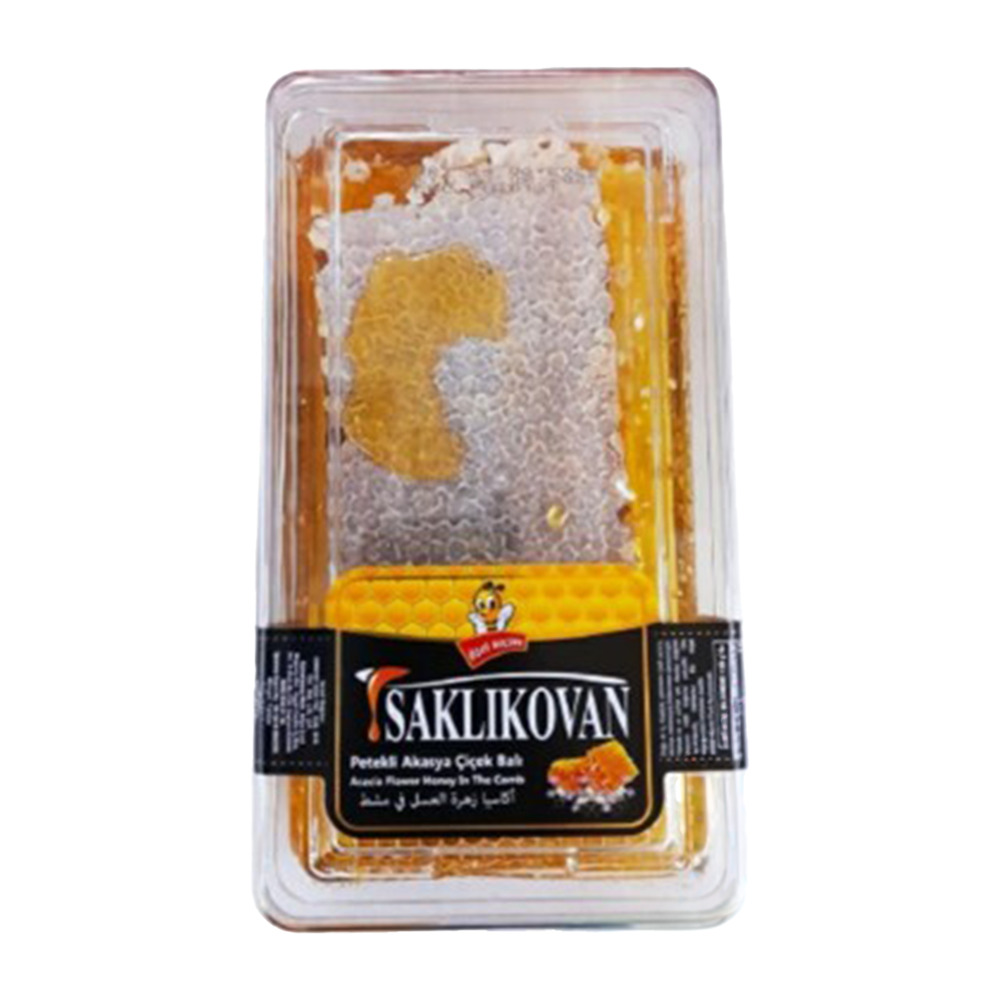 Saklıkovan Petekli Akasya Çiçek Balı 700Gr