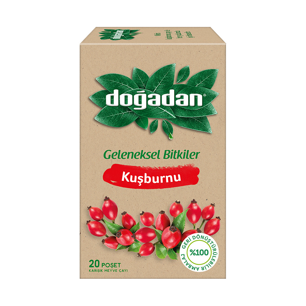 Doğadan Kuşburnu Çayı 20’li 50 Gr.