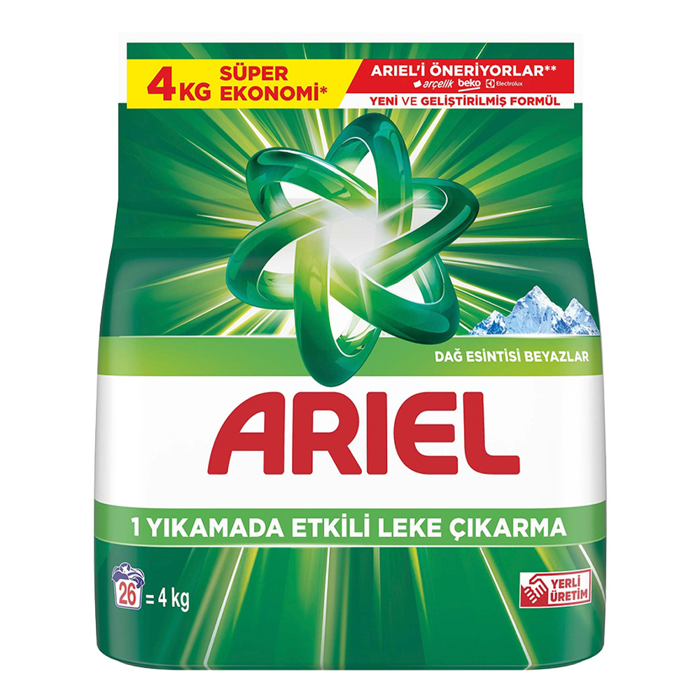 Ariel Auto Actives Dağ Esintisi Konsantre 4 Kg  