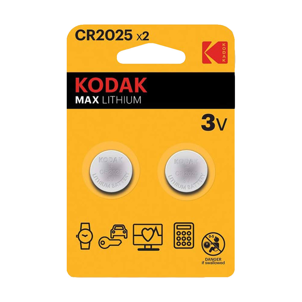 Kodak Max Lithium  Button Cell Para Pil 3V Cr2025