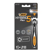 Bic Flex5 Hybrıd Makine + 2 Li Yedek Bıçak Paket