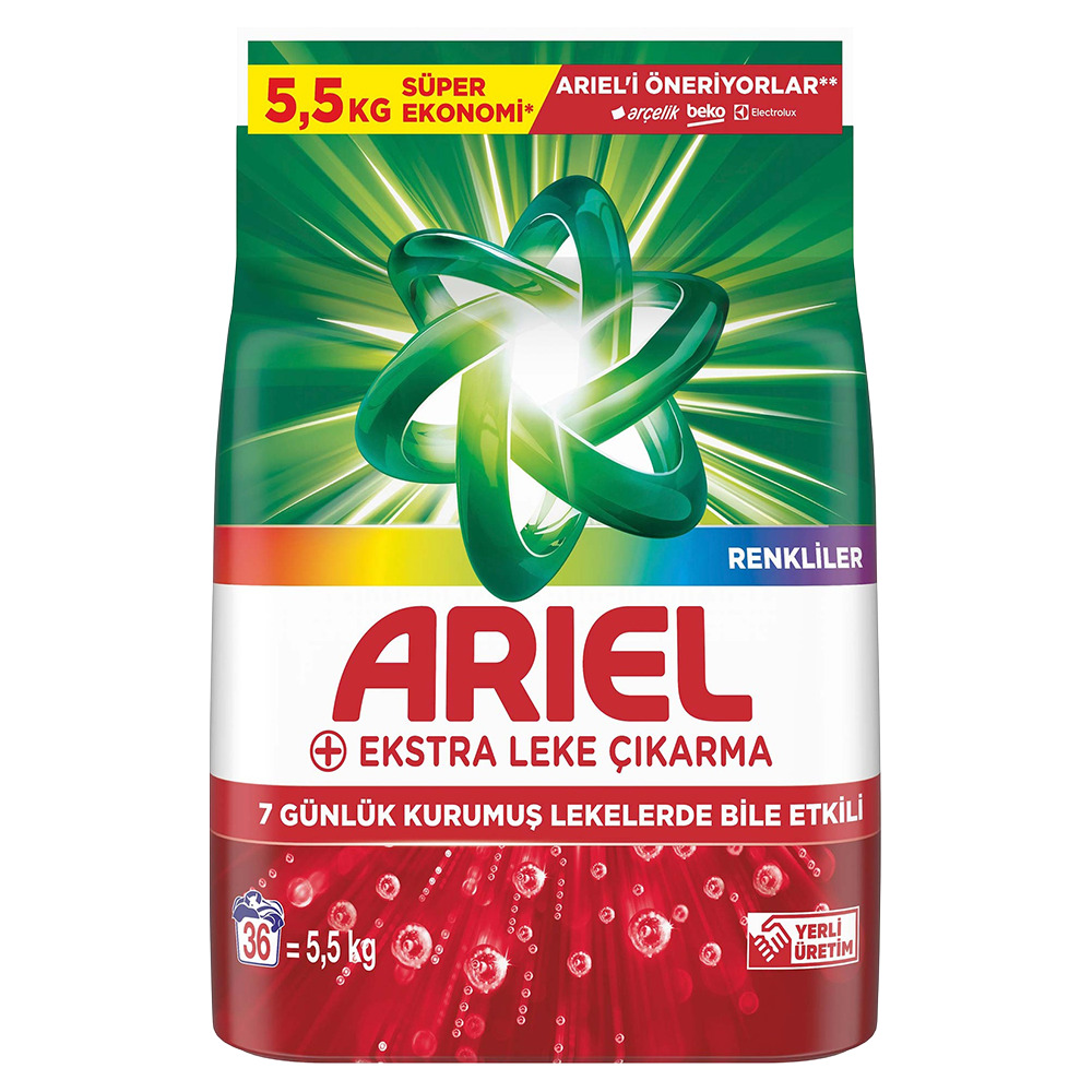 Ariel Deterjan Exstra Hijyen Renkliler 5,5kg