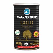 Marmara Birlik Gold Az Tuzlu Siyah Zeytin 800 Gr 
