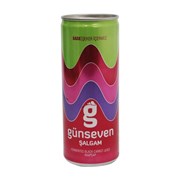 Günseven Şalgam 250 ML Sade Teneke**