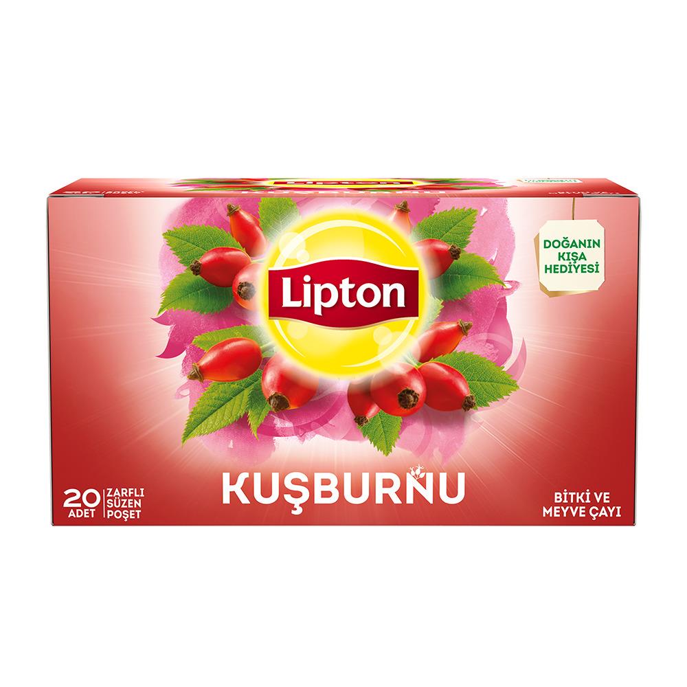 Lipton Kuşburnu Çayı Bardak Poşet 20’li.