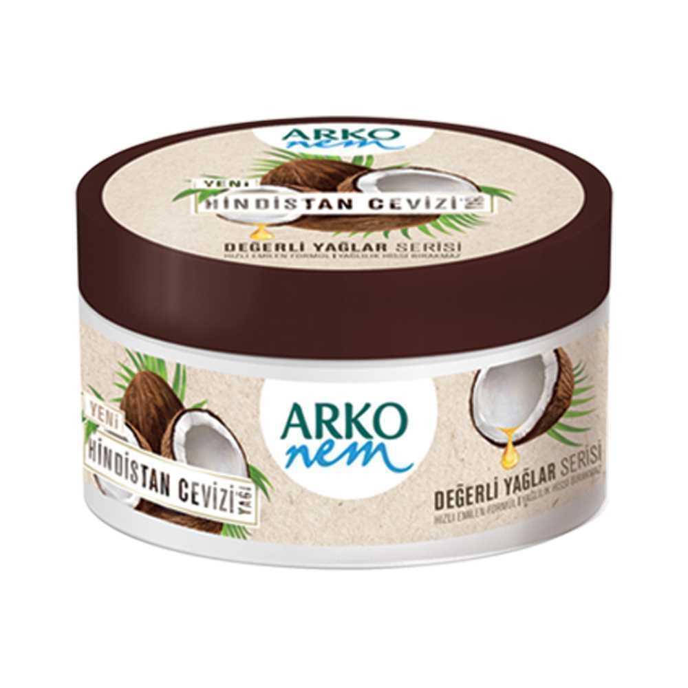 Arko Nem Krem 250 Ml Hindistan Cevizi Yağı 