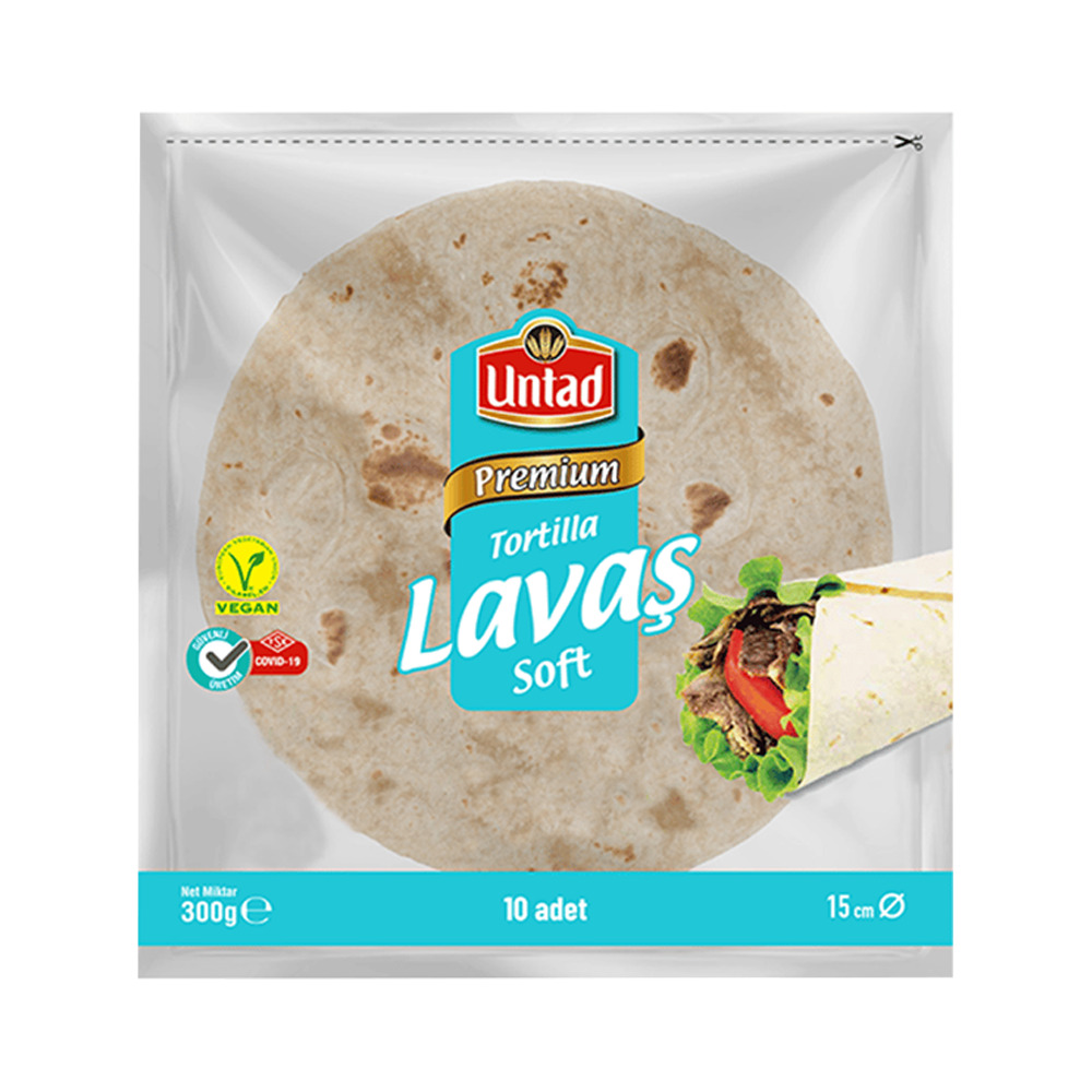 Untad Tortilla Lavaş 10Lu 15Cm
