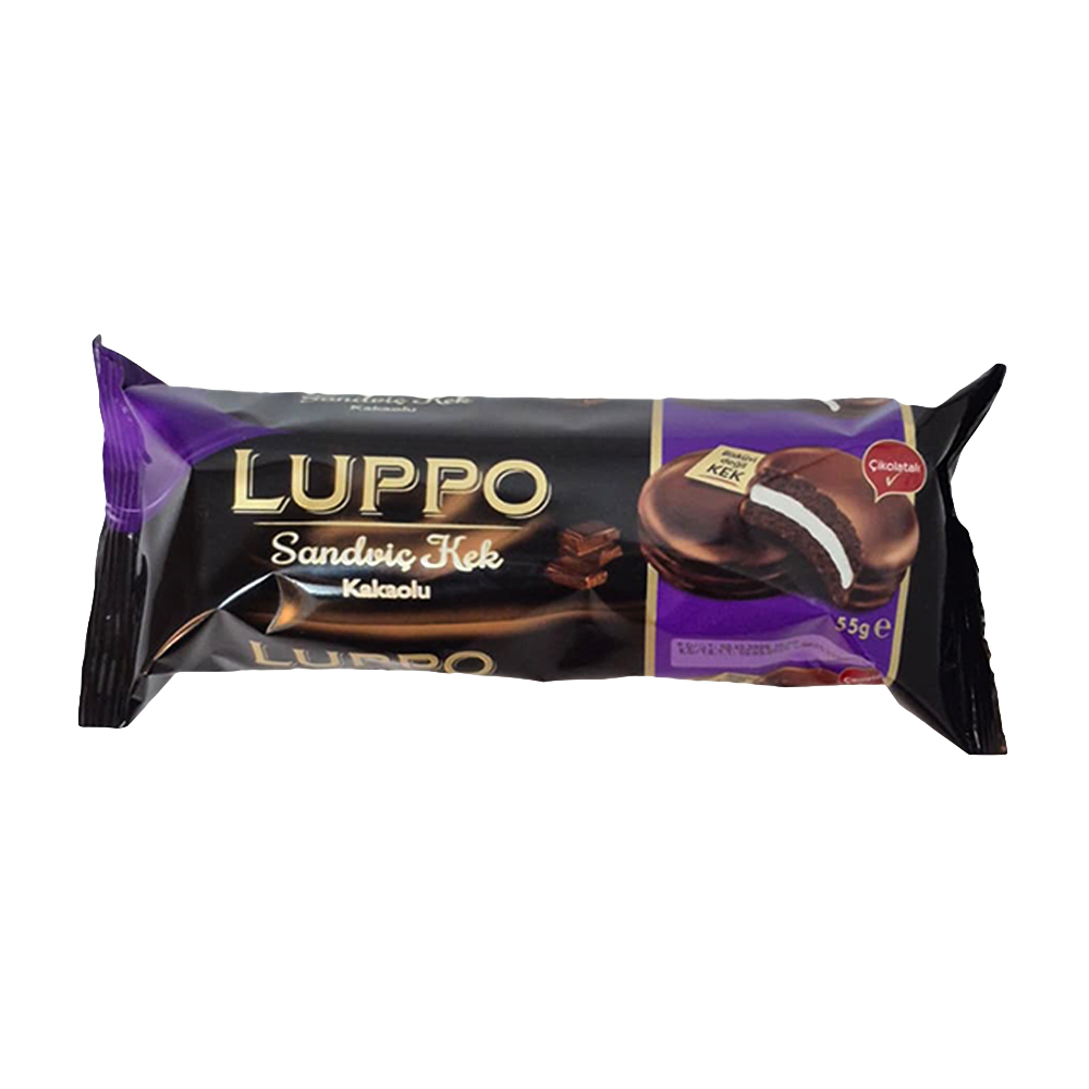Şölen Luppo Sandviç Kek Kakaolu 55Gr