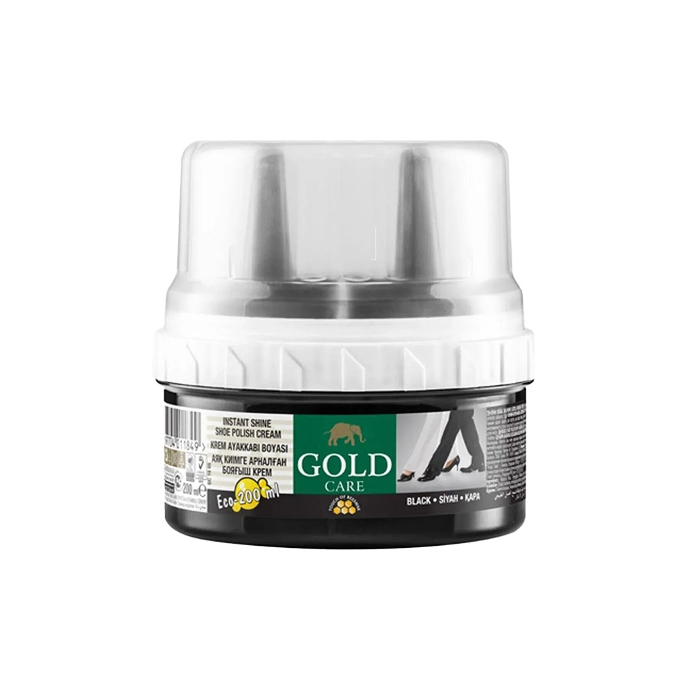 Gold Care Siyah Krem Ayakkabı Boyası 200 Ml