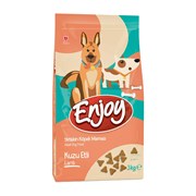 Enjoy Kuru Köpek Maması 3 Kg Kuzu Etli Pirinçli 