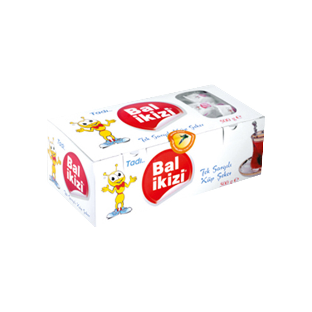 Bal İkizi Küp Şeker Tek Sargılı 500 Gr.