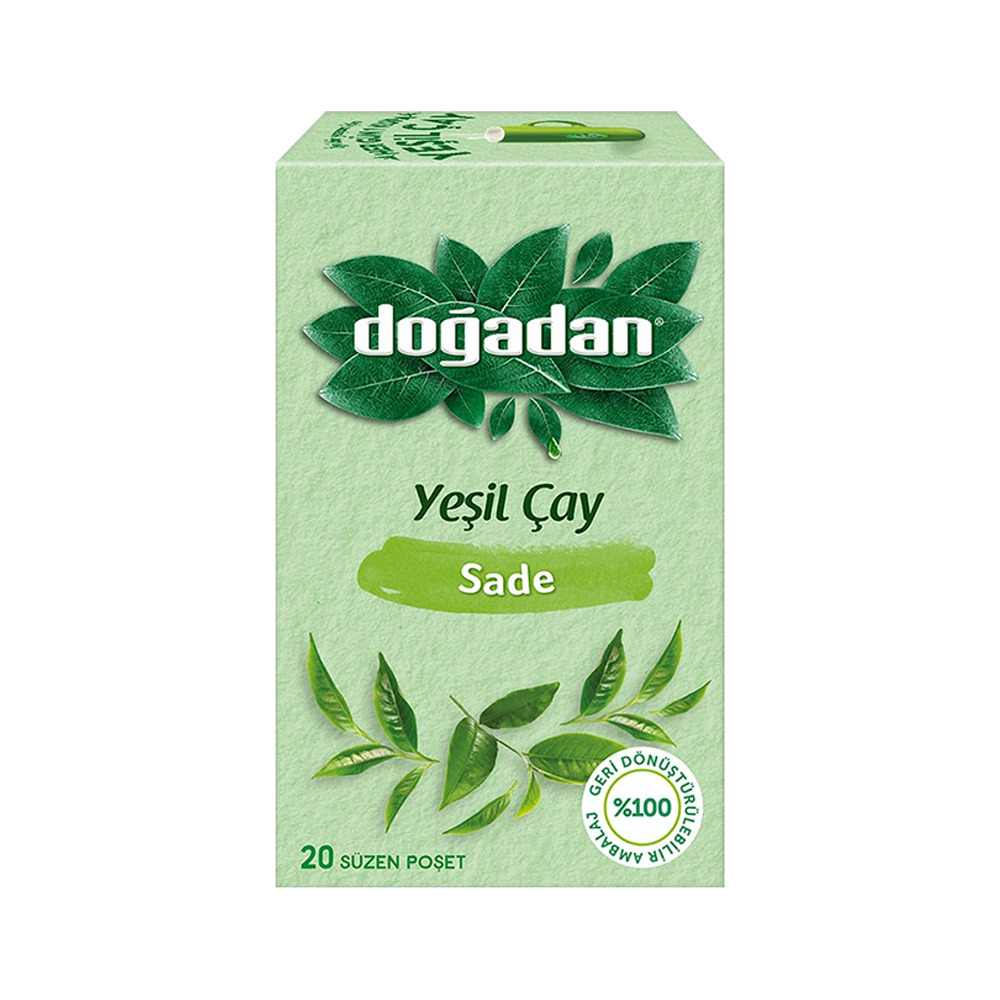 Doğadan Yeşil Çay 20’li 35 Gr.