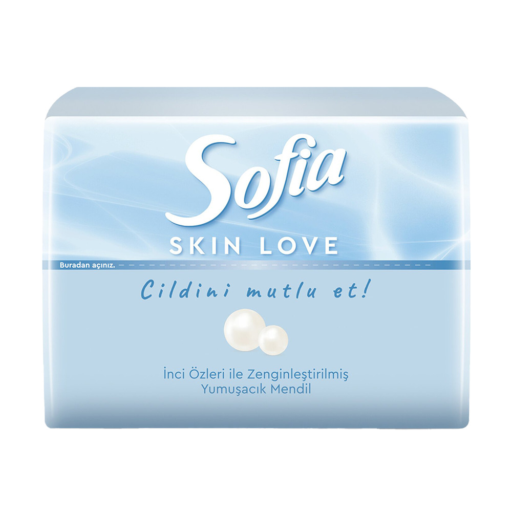 Sofia Skin Love Parfümlü Mini Mendil 75 Li