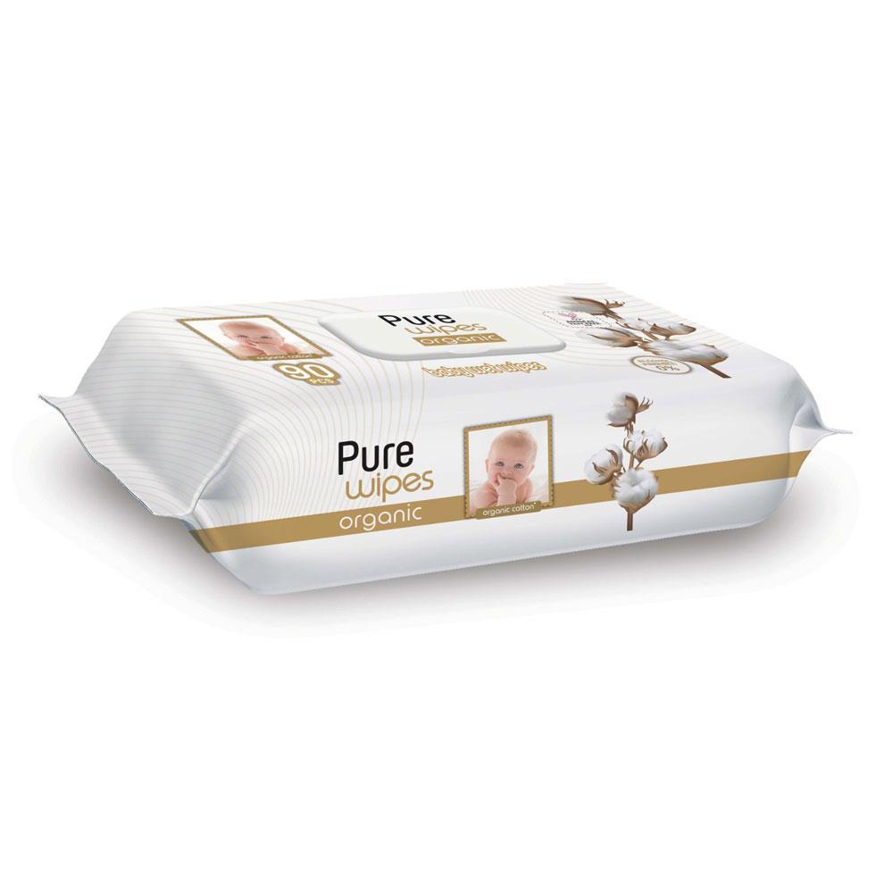Pure Baby Organık Islak Havlu 90’lı