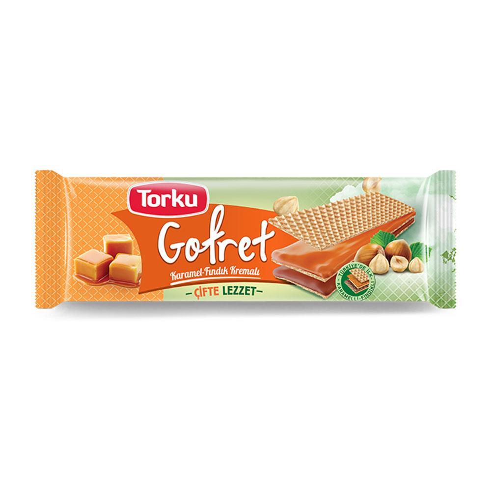 Torku Karamel Fındık Gofret 142 Gr 