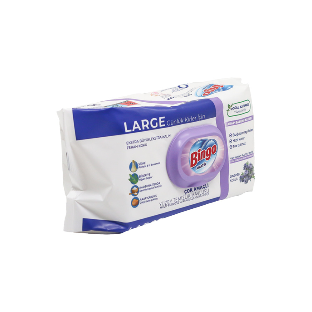 Bingo Yüzey Temizilk Havlusu 96 Lı Lavanta