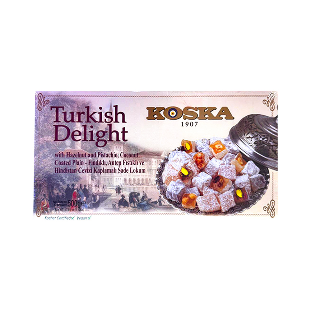 Koska Karışık Hindistan Cevizli Lokum 500 Gr