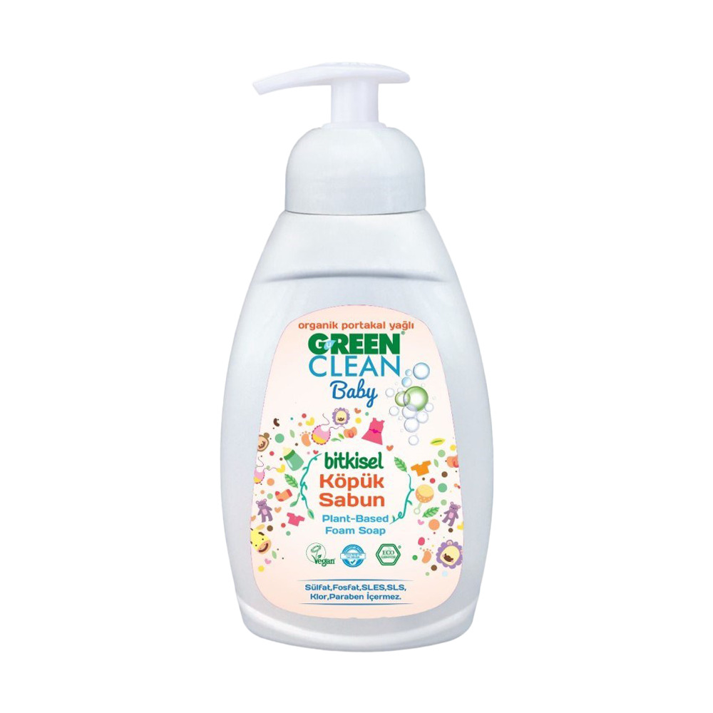 Green Clean Baby Bitkisel Köpük Sabun 450M