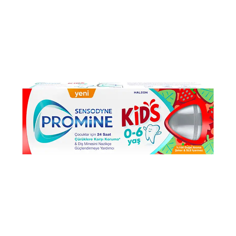 Sensodyne Promine Kids 0-6 Yaş Diş Macunu 50Ml