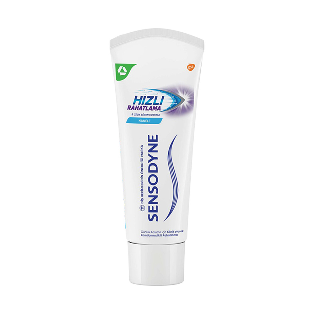Sensodyne Beyazlatıcı Hızlı Rahatlama Diş Macunu 75 Ml 