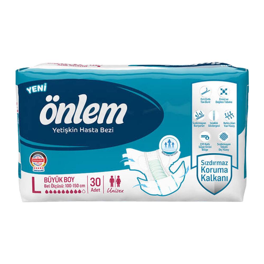 Önlem Hasta Bezi 30 Lu Large