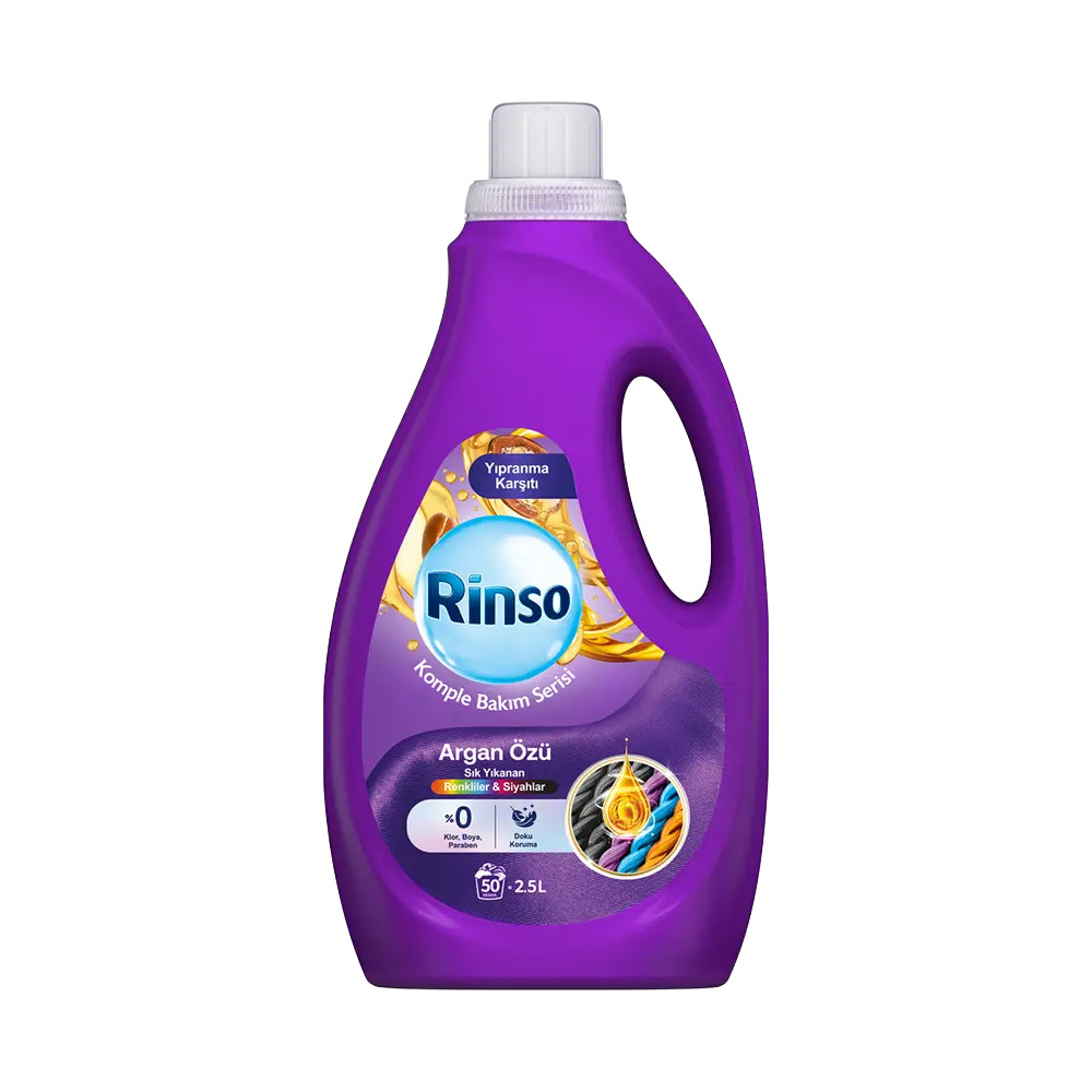 Rinso Sıvı Deterjan Argan Özü 2500ml