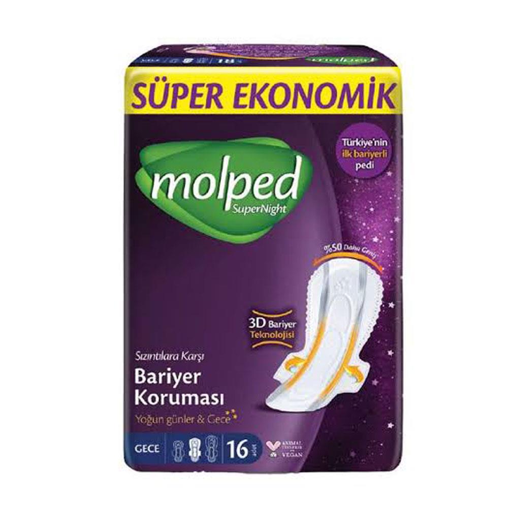 Molped Süper Night  Gece Süper Ekonomik 16’lı