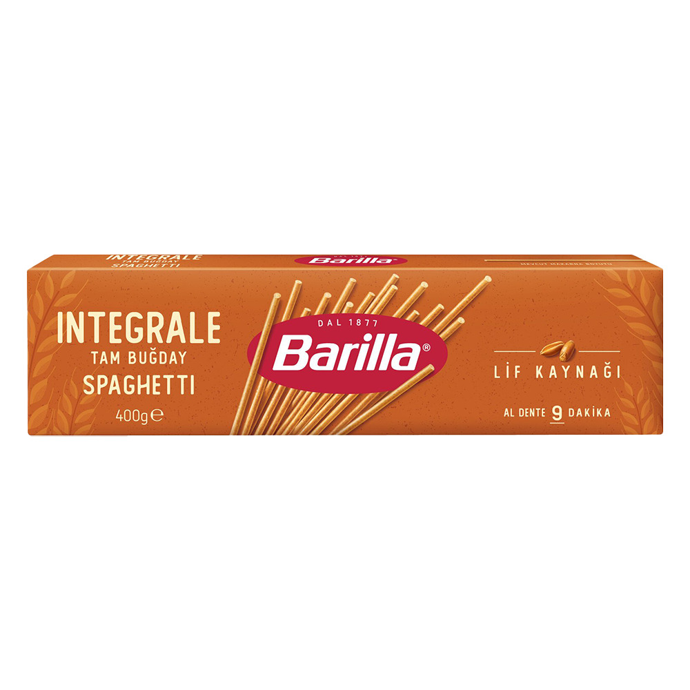 Barilla Tam Buğday Spagetti Makarna 400 Gr