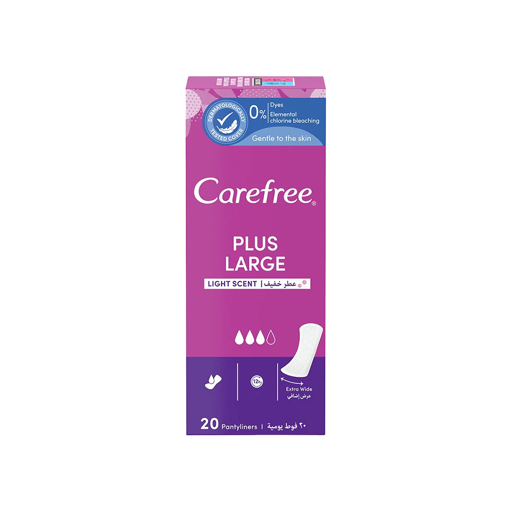 Carefree Günlük Ped Plus Large 20'Li