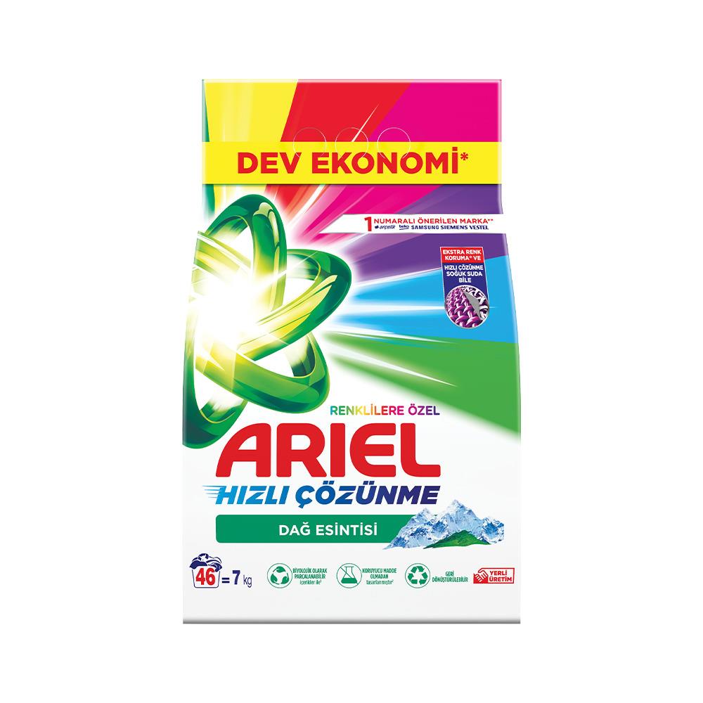 Ariel Deterjan Dağ Esintisi Renklilere Özel 7Kg