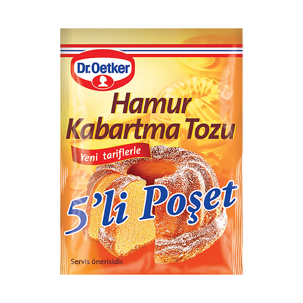 Dr. Oetker Hamur Kabartma Tozu 5’li 50 Gr.