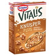 Dr. Oet. Vitalis Knusper Çıtır Bal Bademli Müsli 450 gr
