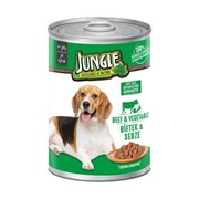 Jungle Konserve Köpek Maması 415 Gr Biftekli-Sebzeli