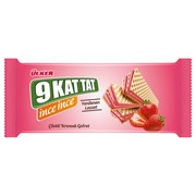Ülker 9 Kat Tat Gofret İnce İnce Çilekli 114 Gr