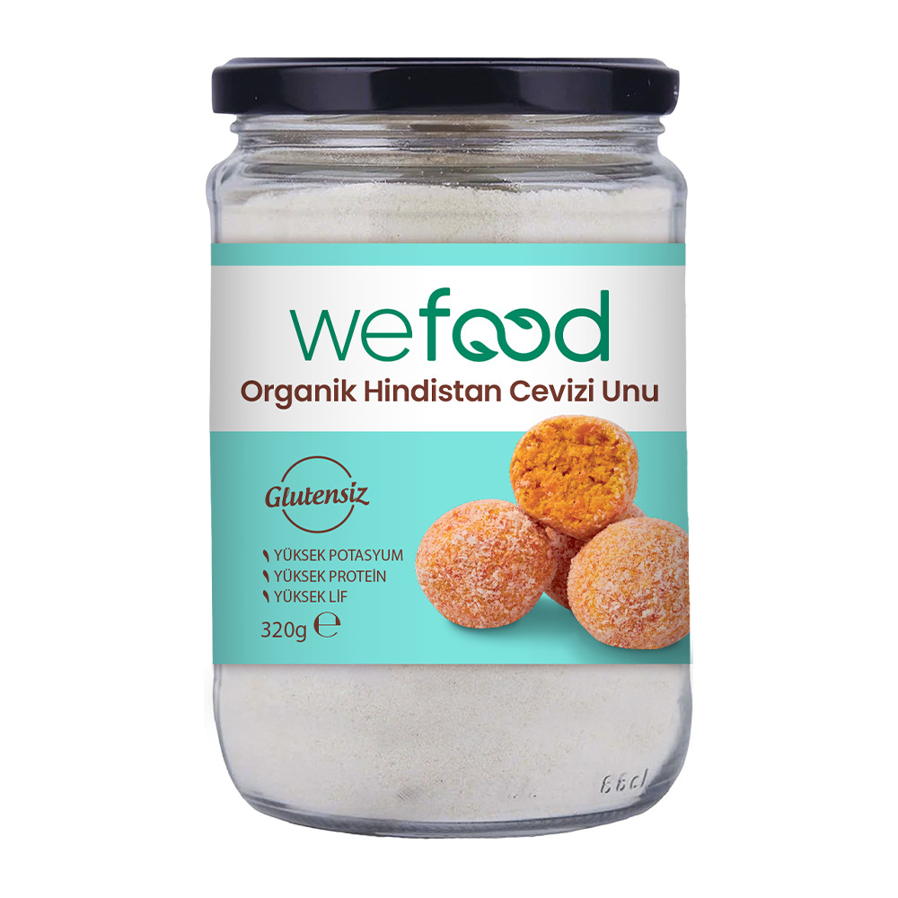 Wefood Organik Hindistan Cevizi Unu 320 Gr 