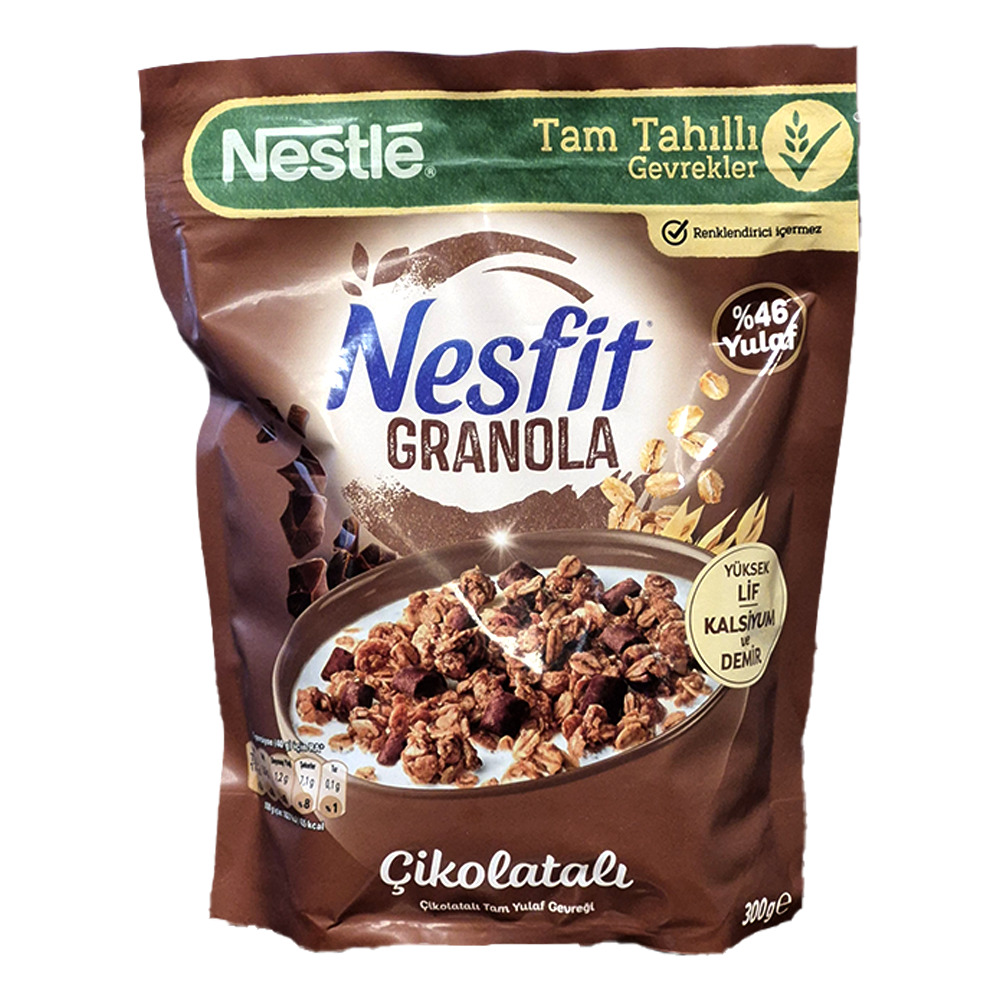 Nestle Nesfit Granola 300 Gr Çikolatalı