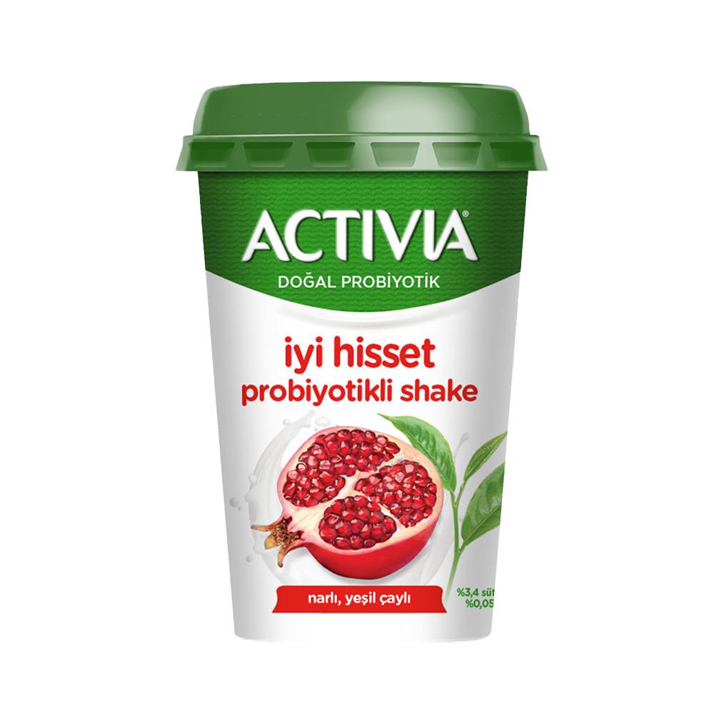 Actıvıa Probiyotik 200 Ml Narlı Yeşil Çaylı Shake