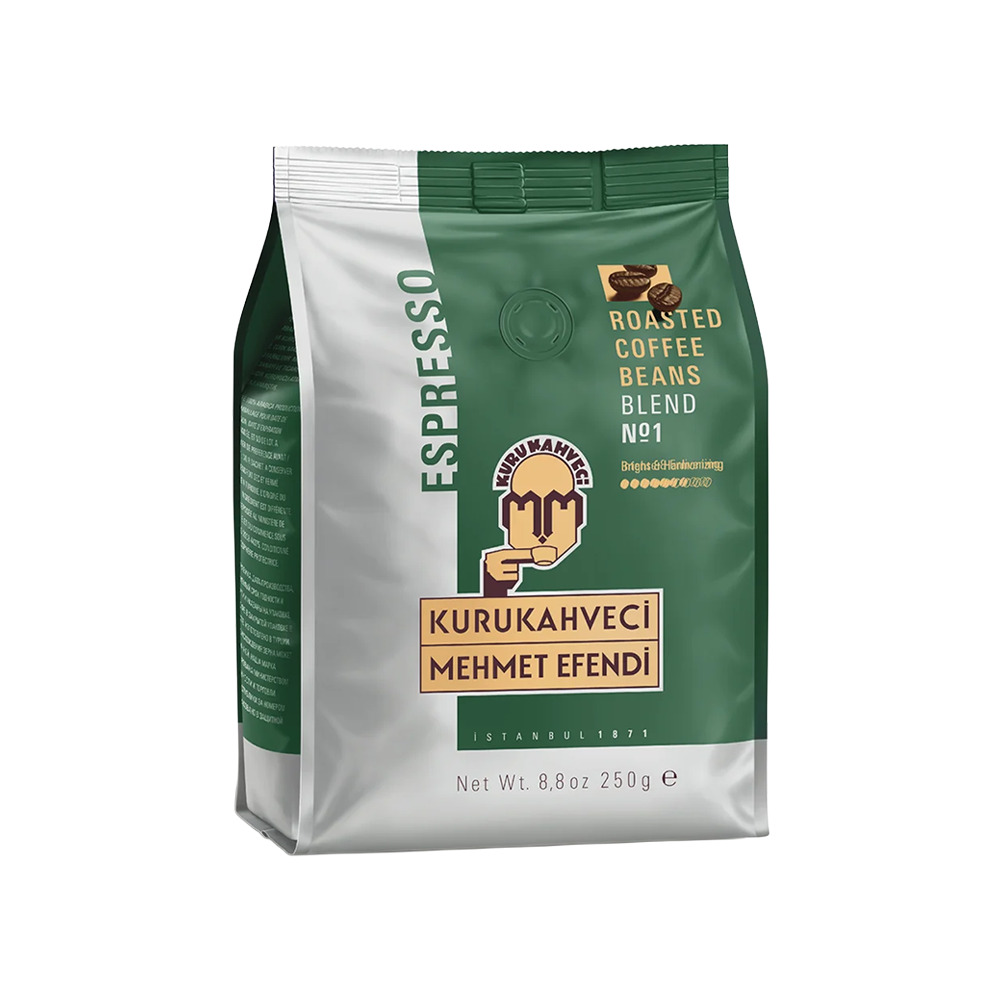 Mehmet Efendi Espresso Çekirdek Kahve 250 Gr