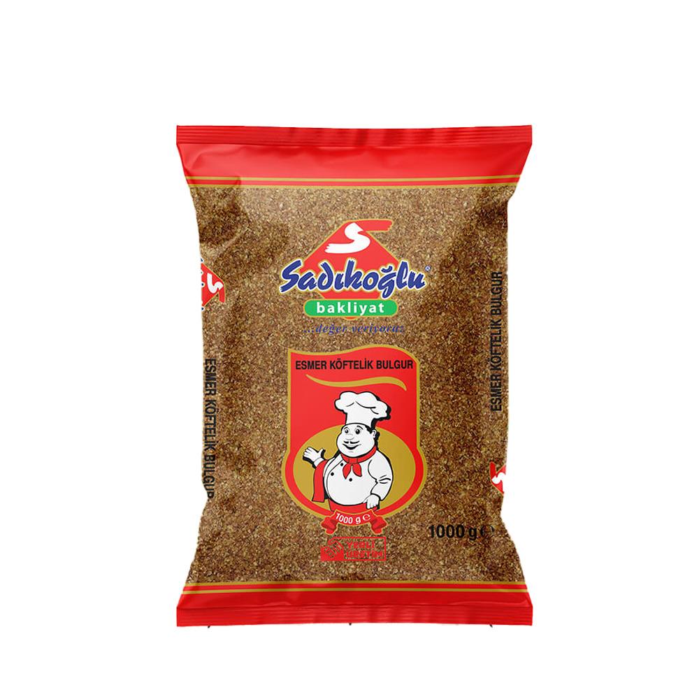 Sadıkoğlu Köftelik Bulgur Esmer 1 Kg.