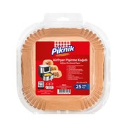 Piknik Airfryer Pişirme Kağıdı 25'Li